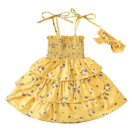 Rovga Dresses For Girls Toddler Kids Girls Riched Ruffles Floral Strap Summer Beach Dress Princess Dresses Casual Clothes 4Y Fashion Clothing
Rovga Dresses For Girls Toddler Kids Girls Riched Ruffles Floral Strap Summer Beach Dress Princess Dresses Casual Clothes 4Y Fashion Clothing