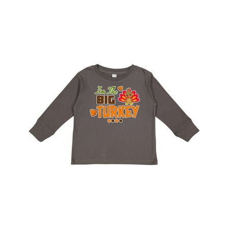 Inktastic Thanksgiving Im the Big Turkey Gift Toddler Boy or Toddler Girl Long Sleeve T-Shirt
Inktastic Thanksgiving Im the Big Turkey Gift Toddler Boy or Toddler Girl Long Sleeve T-Shirt