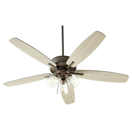 Quorum International 7052-3 Breeze 52 5 Blade Indoor Ceiling Fan - Bronze
Quorum International 7052-3 Breeze 52 5 Blade Indoor Ceiling Fan - Bronze