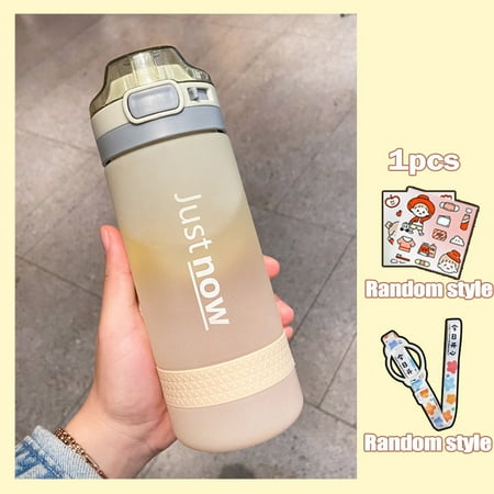Journey Sports Bottle with Soft Sucker 600ml Cute Scale Water Bottle Flip Top Lid with Lock Gradient Color for Outdoor Travel(Yellow-green Cup Sticker Cup Rope)
Journey Sports Bottle with Soft Sucker 600ml Cute Scale Water Bottle Flip Top Lid with Lock Gradient Color for Outdoor Travel(Yellow-green Cup Sticker Cup Rope)