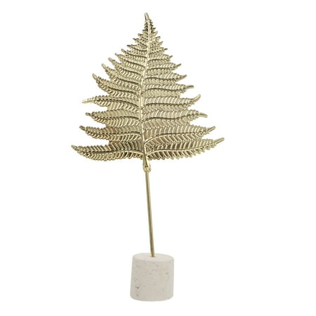 1pc Simple Iron Home Adornment Delicate Desktop Decor with Wood Foundation