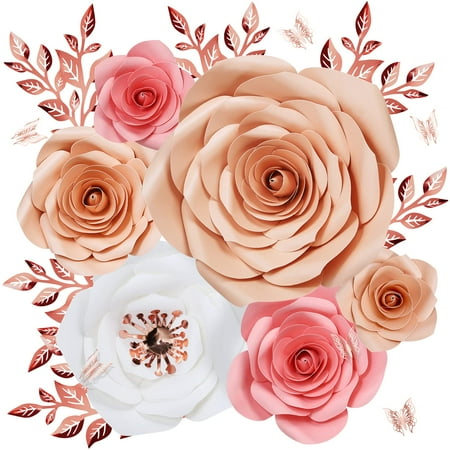 Paper Flowers Decorations for Wall Large 3D Artificial Fake Flower Wall Decor Baby Girl Boy Nursery
Paper Flowers Decorations for Wall Large 3D Artificial Fake Flower Wall Decor Baby Girl Boy Nursery