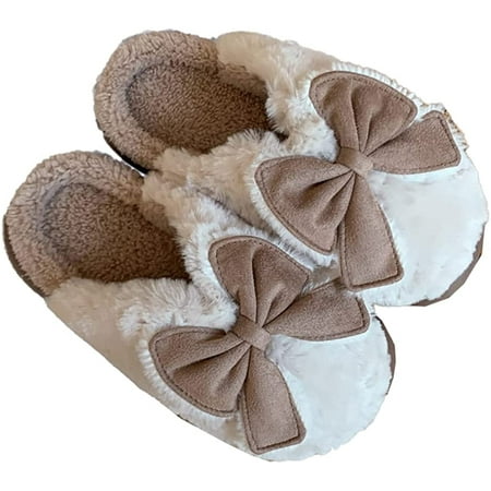 DanceeMangoo Women Girls Fluffy Fleece Lining Memory Foam Warm Winter House Shoes Cute Elegant Bow Bowknot Indoor Slippers 2 Patterns Men
DanceeMangoo Women Girls Fluffy Fleece Lining Memory Foam Warm Winter House Shoes Cute Elegant Bow Bowknot Indoor Slippers 2 Patterns Men