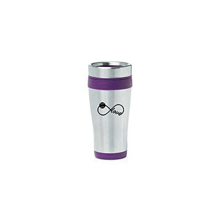 Purple 16oz Insulated Stainless Steel Travel Mug Z2031 Infinity Infinite Love for Baseball Softball MIP
Purple 16oz Insulated Stainless Steel Travel Mug Z2031 Infinity Infinite Love for Baseball Softball MIP
