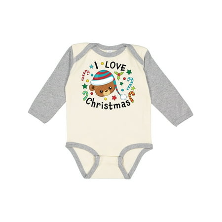 Inktastic I Love Christmas- cute teddy bear Gift Baby Boy or Baby Girl Long Sleeve Bodysuit
Inktastic I Love Christmas- cute teddy bear Gift Baby Boy or Baby Girl Long Sleeve Bodysuit
