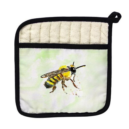 Betsy Drake PT731B Bee Pot Holder
