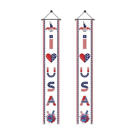TINYSOME American Independence Day Hanging for Banner 1Pair 4th ofJuly Patriotic Couplet for Home Festival Front Door Wall Decor
TINYSOME American Independence Day Hanging for Banner 1Pair 4th ofJuly Patriotic Couplet for Home Festival Front Door Wall Decor