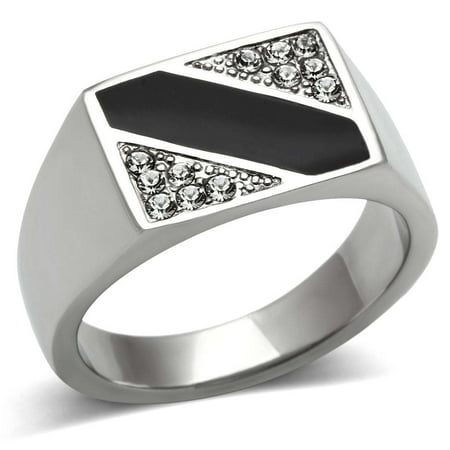 Beautops TK387 - High polished (no plating) Stainless Steel Ring with Top Grade Crystal in Clear - 12
Beautops TK387 - High polished (no plating) Stainless Steel Ring with Top Grade Crystal in Clear - 12