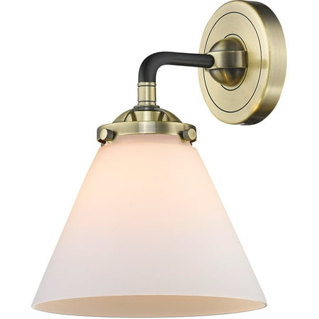 Black Antique Brass Tone Wall Sconces 16 Wide Matte White Cased Glass Steel/Cast Brass Medium Base 1 Light Fixture
Black Antique Brass Tone Wall Sconces 16 Wide Matte White Cased Glass Steel/Cast Brass Medium Base 1 Light Fixture