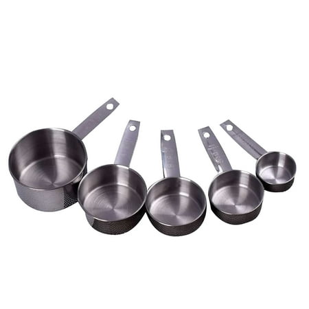 Yesbay 5 Pcs Durable Stainless Steel Measuring Spoons Cups Set Kitchen Baking Tools Silver
Yesbay 5 Pcs Durable Stainless Steel Measuring Spoons Cups Set Kitchen Baking Tools Silver