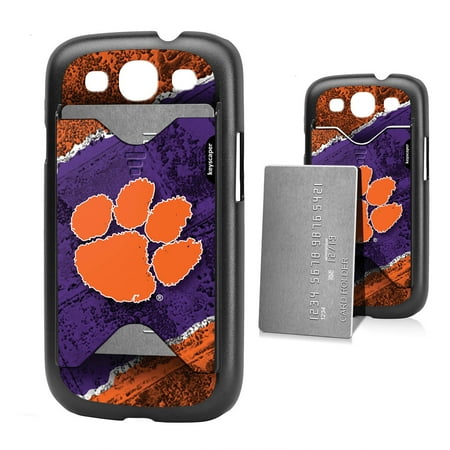 Clemson Tigers Galaxy S3 Credit Card Case