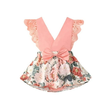 Wrcnote Baby Sleeveless Lace Stitched Headband Sets Cute Party V Neck Summer Outfits Swing Hem Bodysuit+Skirt Set
Wrcnote Baby Sleeveless Lace Stitched Headband Sets Cute Party V Neck Summer Outfits Swing Hem Bodysuit+Skirt Set