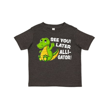 Inktastic See You Later Alligator Gift Toddler Boy or Toddler Girl T-Shirt