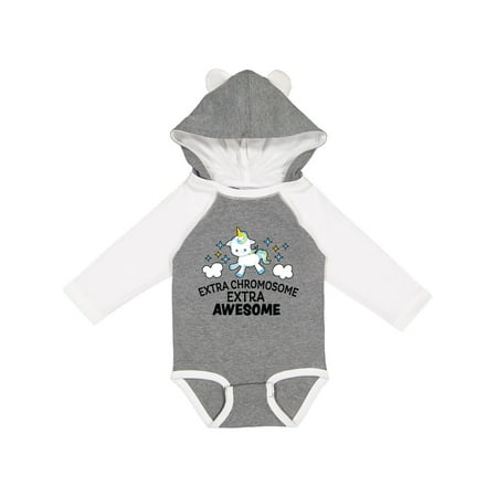 Inktastic Extra Chromosome Extra Awesome with Unicorn Gift Baby Boy or Baby Girl Long Sleeve Bodysuit
Inktastic Extra Chromosome Extra Awesome with Unicorn Gift Baby Boy or Baby Girl Long Sleeve Bodysuit
