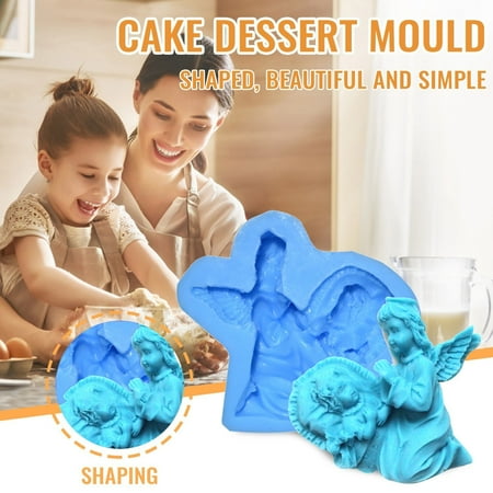 Feiboyy Baking 2PCS DIY Chocolate Muffin Cake Day Silicone Angel Mother s Cupcake Cake Mould
Feiboyy Baking 2PCS DIY Chocolate Muffin Cake Day Silicone Angel Mother s Cupcake Cake Mould