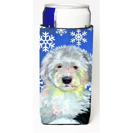 Old English Sheepdog Winter Snowflakes Holiday Michelob Ultra bottle sleeves For Slim Cans - 12 oz.
Old English Sheepdog Winter Snowflakes Holiday Michelob Ultra bottle sleeves For Slim Cans - 12 oz.