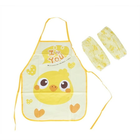 Yesfashion Children Apron Sleeve Set With Back Straps Adjustable Creative Cute Cartoon Waterproof Apron
Yesfashion Children Apron Sleeve Set With Back Straps Adjustable Creative Cute Cartoon Waterproof Apron