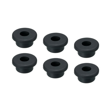Uxcell Pack of 6 T Shape Rubber Grommet 1.14 Inch OD 0.43 Inch ID Cable Pipe Seal Protection Hole Plugs Black
Uxcell Pack of 6 T Shape Rubber Grommet 1.14 Inch OD 0.43 Inch ID Cable Pipe Seal Protection Hole Plugs Black