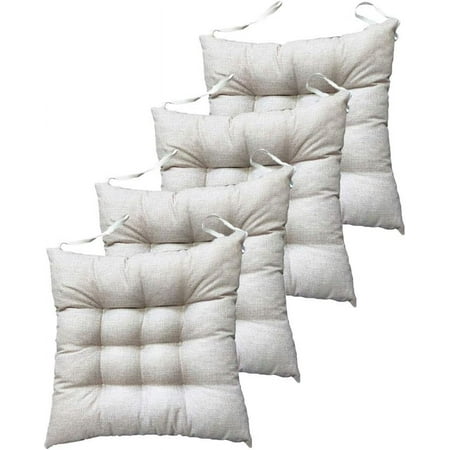 XmhyTop-A Set of 4 Square Solid Tufted Chair Pads Indoor Seat Cushions Pillows with Ties Silver Grey 18 x18 x3
XmhyTop-A Set of 4 Square Solid Tufted Chair Pads Indoor Seat Cushions Pillows with Ties Silver Grey 18 x18 x3
