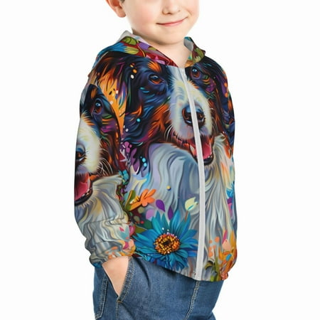 Uemuo Oil Painting Sunflower Puppy Pattern Rash Guard for Boys Girls Long Sleeve Swim Shirts UPF 50+ UV Sun Protection Hooded Fishing Shirt with Pocket for Kid-3 Years
Uemuo Oil Painting Sunflower Puppy Pattern Rash Guard for Boys Girls Long Sleeve Swim Shirts UPF 50+ UV Sun Protection Hooded Fishing Shirt with Pocket for Kid-3 Years