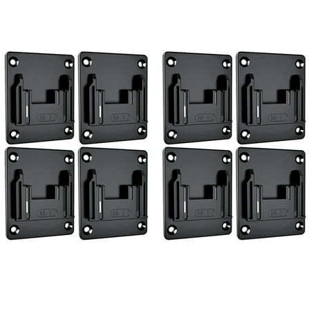 8 Pcs Holder Mount Brackets Hook Storage Rack Organizer Fixing Devices for 18V Drill