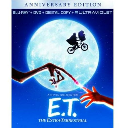 E.T. The Extra-Terrestrial (Anniversary Edition) (Blu-ray + DVD + Digital HD) (With INSTAWATCH) (Widescreen)