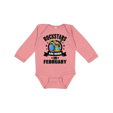 Inktastic Rockstars Are Born in February Birthday Gift Baby Boy or Baby Girl Long Sleeve Bodysuit
Inktastic Rockstars Are Born in February Birthday Gift Baby Boy or Baby Girl Long Sleeve Bodysuit