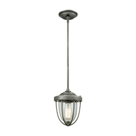Elk Home Sturgis 7 Wide 1-Light Mini Pendant - Weathered Zinc 
Elk Home Sturgis 7 Wide 1-Light Mini Pendant - Weathered Zinc