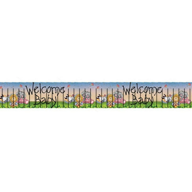 Nighty Night Bazooples Fringe Welcome Banner (1ct)