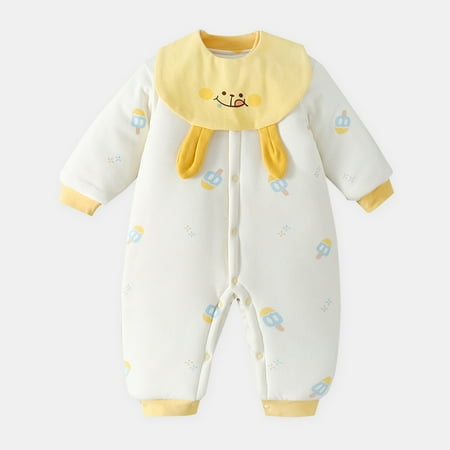 Breampot Newborn Clothes Baby Jumpsuit Winter Warm Ha Jacket Padded Cotton Jacket Go Out Hug Clothes Climbing Clothes Yellow Ear Rabbit
Breampot Newborn Clothes Baby Jumpsuit Winter Warm Ha Jacket Padded Cotton Jacket Go Out Hug Clothes Climbing Clothes Yellow Ear Rabbit