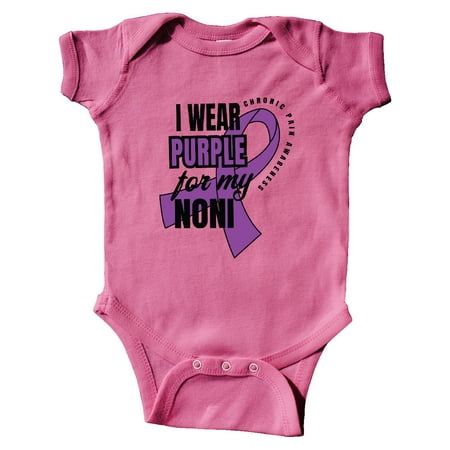 Inktastic Chronic Pain I Wear Purple For My Noni Gift Baby Boy or Baby Girl Bodysuit
Inktastic Chronic Pain I Wear Purple For My Noni Gift Baby Boy or Baby Girl Bodysuit
