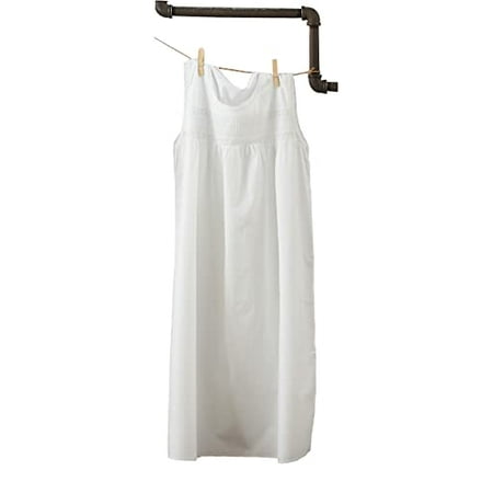 StylesILove Women Embroidered Lace Trim 100% Pure Cotton Sleeveless Nightgown White Night Dress Sleepwear (Medium)
StylesILove Women Embroidered Lace Trim 100% Pure Cotton Sleeveless Nightgown White Night Dress Sleepwear (Medium)