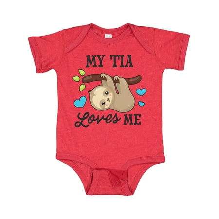 Inktastic My Tia Loves Me with Sloth and Hearts Gift Baby Boy or Baby Girl Bodysuit
Inktastic My Tia Loves Me with Sloth and Hearts Gift Baby Boy or Baby Girl Bodysuit