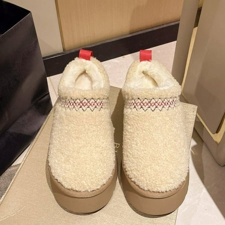 Women s Slippers Platform Mini Boots Short Ankle Boot Fur Fleece Lined Sneakers House slippers Anti-Slip Boot For Outdoor
Women s Slippers Platform Mini Boots Short Ankle Boot Fur Fleece Lined Sneakers House slippers Anti-Slip Boot For Outdoor