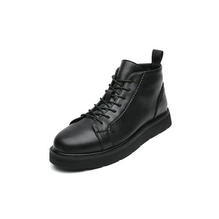 Kesitin Mens Booties Lace Up Ankle Boots Casual Leather Boot Comfortable Fashion Formal Combat Black 7
Kesitin Mens Booties Lace Up Ankle Boots Casual Leather Boot Comfortable Fashion Formal Combat Black 7