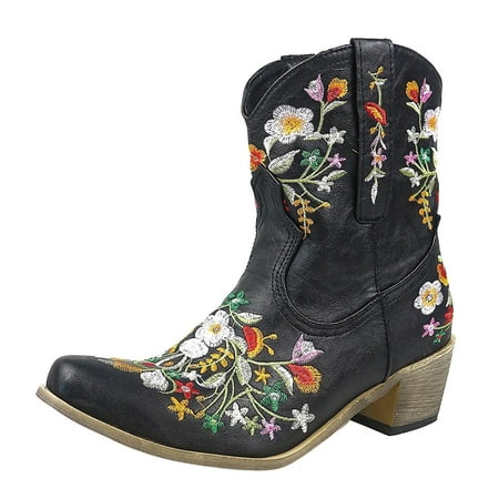 Omagie Women Boots Low Heel with Fringe Shoes for Women Retro women s boots Boots for Women Booties Denim Female Shoes Black 9
Omagie Women Boots Low Heel with Fringe Shoes for Women Retro women s boots Boots for Women Booties Denim Female Shoes Black 9