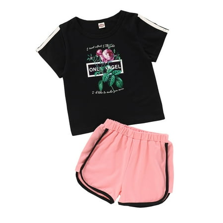 OLLUISNEO Infant Baby Girls Shorts Outfits 12 Months Summer Outfits 24 Months Rose Print Short Sleeve Top Elastic Shorts 2 PCS Set
OLLUISNEO Infant Baby Girls Shorts Outfits 12 Months Summer Outfits 24 Months Rose Print Short Sleeve Top Elastic Shorts 2 PCS Set