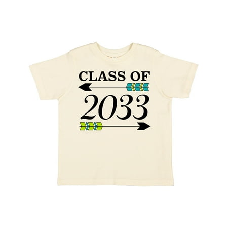 Inktastic Class of 2033 with Arrows Gift Toddler Boy or Toddler Girl T-Shirt