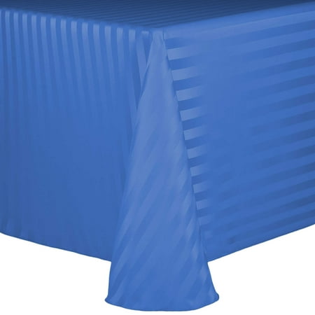 Ultimate Textile (5 Pack) Satin-Stripe 108 x 132-Inch Rectangular Tablecloth - for Wedding and Catering Hotel or Home Dining use Periwinkle Blue
Ultimate Textile (5 Pack) Satin-Stripe 108 x 132-Inch Rectangular Tablecloth - for Wedding and Catering Hotel or Home Dining use Periwinkle Blue