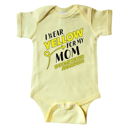 Inktastic I Wear Yellow for my Mom- Endometriosis awareness Gift Baby Boy or Baby Girl Bodysuit
Inktastic I Wear Yellow for my Mom- Endometriosis awareness Gift Baby Boy or Baby Girl Bodysuit