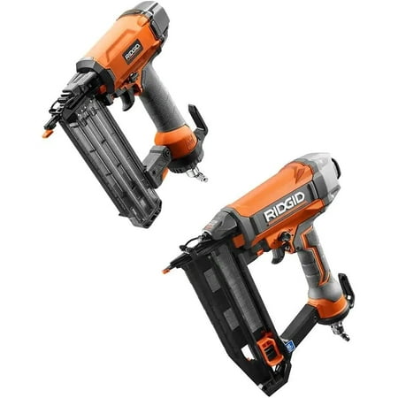Pneumatic 16-Gauge 2-1/2 in. Finish Nailer with 18-Gauge 2-1/8 in. Brad Nailer