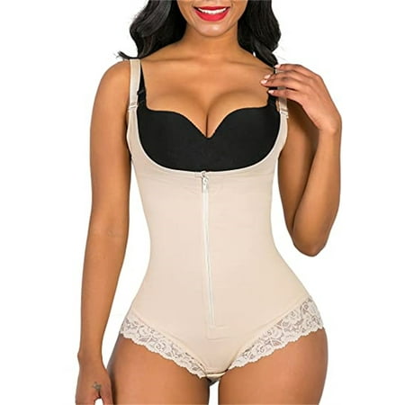 Lollanda Set of 2 Women Shapewear Bodysuit Tummy Control Fajas Body Shaper for Women with Zipper
Lollanda Set of 2 Women Shapewear Bodysuit Tummy Control Fajas Body Shaper for Women with Zipper