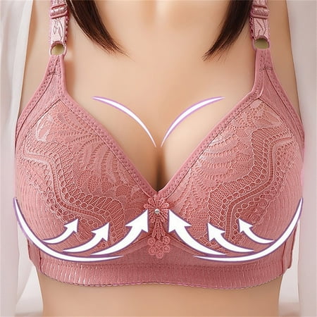 RPVATI Women Comfortflex fit Full-Coverage Bra Deep V Neck Wireless Bras Soft Push Up Underwire
RPVATI Women Comfortflex fit Full-Coverage Bra Deep V Neck Wireless Bras Soft Push Up Underwire