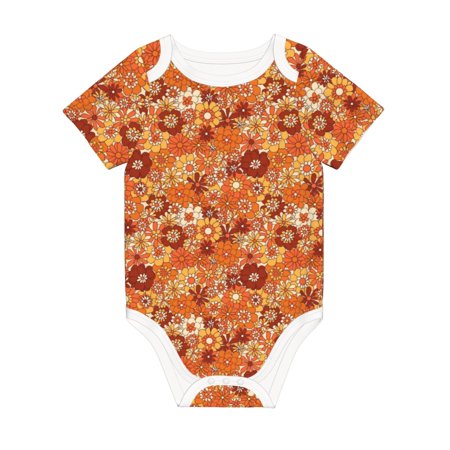 Matuu Hippie Flower for Baby Short-Sleeve Bodysuit Soft Cotton Comfortable and Breathable Perfect for Newborns and Infants
Matuu Hippie Flower for Baby Short-Sleeve Bodysuit Soft Cotton Comfortable and Breathable Perfect for Newborns and Infants