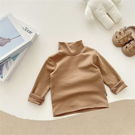 NIUREDLTD Baby Girls Boys Solid High Collar Spring Autumn Print Long Sleeve Tops Sleepwear Clothes
NIUREDLTD Baby Girls Boys Solid High Collar Spring Autumn Print Long Sleeve Tops Sleepwear Clothes