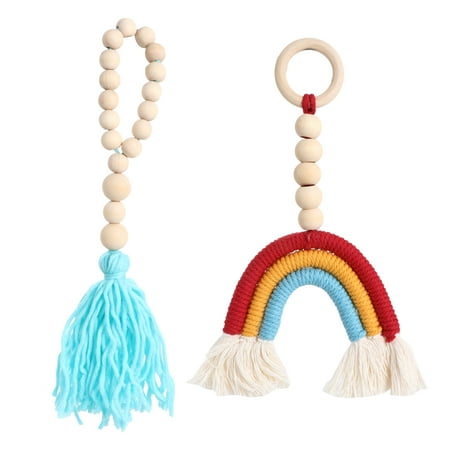 2pcs Hanging Rainbow Tassel Decorations Baby Bedroom Decor Hanging Wall Pendant
2pcs Hanging Rainbow Tassel Decorations Baby Bedroom Decor Hanging Wall Pendant