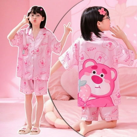 Kawaii Sanrio Hello Kitty Cinnamoroll Children s Ice Silk Pajamas Cartoon Kuromi Summer Boys Girls Thin Breathable Pajamas Gift
Kawaii Sanrio Hello Kitty Cinnamoroll Children s Ice Silk Pajamas Cartoon Kuromi Summer Boys Girls Thin Breathable Pajamas Gift