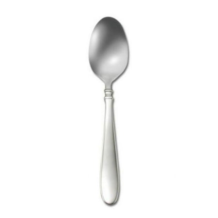 7.25 in. Classic European Stainless Steel Oval Bowl Soup & Dessert Spoon