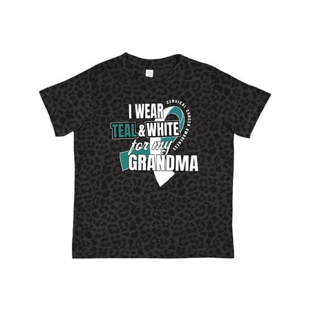 Inktastic I Wear Teal and White for My Grandma Cervical Cancer Awareness Gift Toddler Boy or Toddler Girl T-Shirt
Inktastic I Wear Teal and White for My Grandma Cervical Cancer Awareness Gift Toddler Boy or Toddler Girl T-Shirt