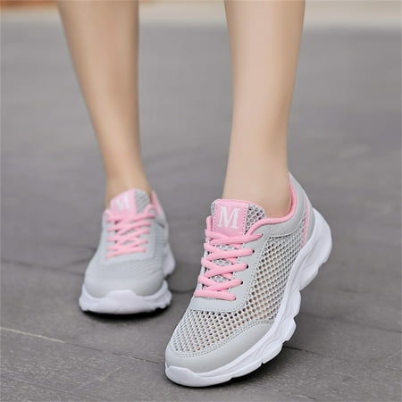 Cathalem Sneaker Booties for Women Fashion Summer Women Mesh Hollowed Breathable Comfortable Lightweight Lace Up Flat Bottom Technicalsportshoe Pink 8
Cathalem Sneaker Booties for Women Fashion Summer Women Mesh Hollowed Breathable Comfortable Lightweight Lace Up Flat Bottom Technicalsportshoe Pink 8